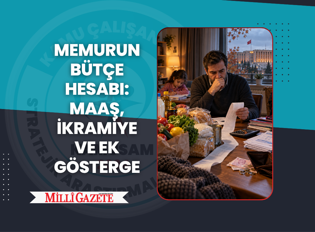 Memurun Bütçe Hesabı: Maaş, İkramiye ve Ek Gösterge